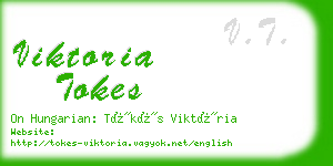 viktoria tokes business card